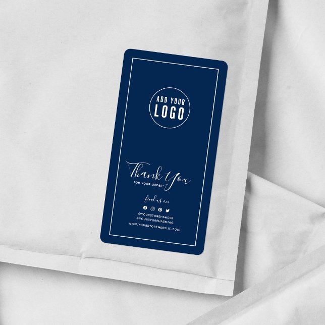 Add Logo Thank You Custom Colour Packaging Sticker (Creator Uploaded)