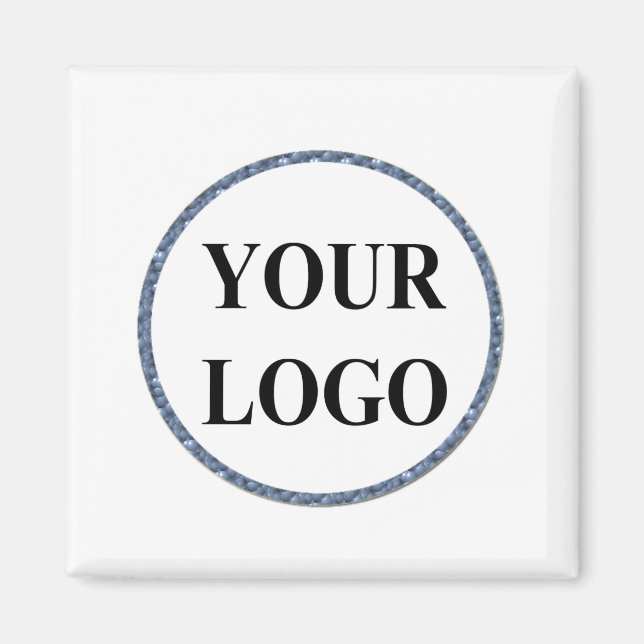 ADD LOGO Wedding Favours Magnets Thank You  (Front)