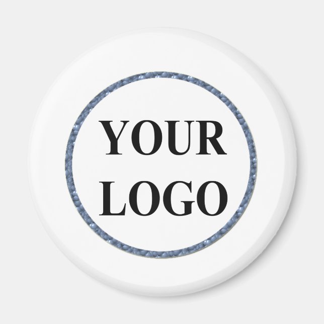 ADD LOGO Wedding Favours Magnets Thank You  (Front)