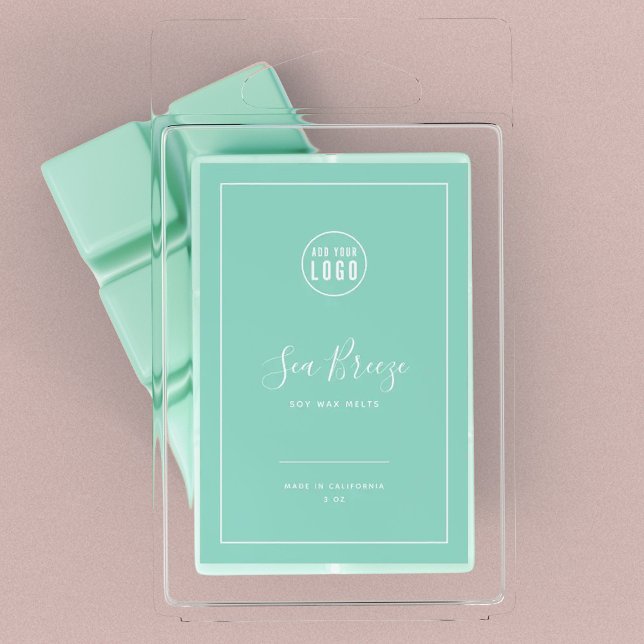 Add Logo White Border Editable Colour Product Labe Wine Label (Creator Uploaded)