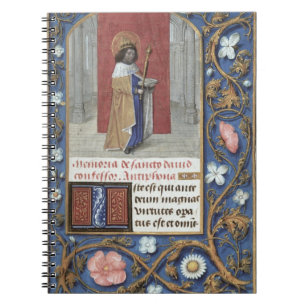 Add Ms 54782 f.40 St. David, from the Hastings Hou Notebook