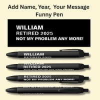 Add Name, Add Year, Add Your Message, Retired