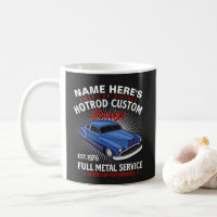 Add Name American Vintage HotRod Custom Garage 