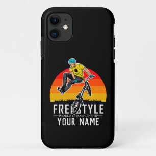Add Name BMX Freestyle World Championship iPhone 11 Case