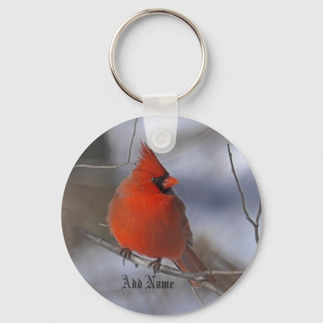 ADD NAME-CARDINAL ON BRANCH KEY RING (Front)