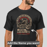 Add Name Change Text Speed Rebel Challenge Trip  T-Shirt<br><div class="desc">Add your own details  - Your own Distance and Time or change the text to what you want,  Add the Name for a unique gift - - See my store for lots more Bike Gift Ideas.</div>