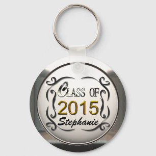 Add Name Class Of 2015 Graduation Keychain