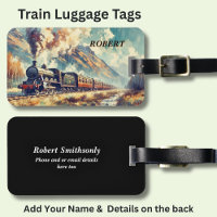 Add Name & Details Steam Train in Mountians