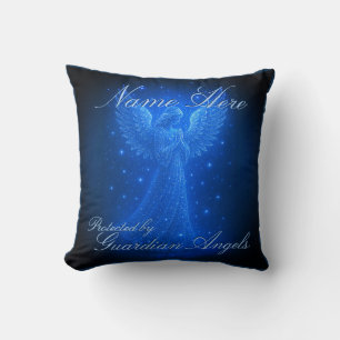 Add Name Guardian Angel Cushion