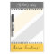 Add name keep smiling yellow grey notes