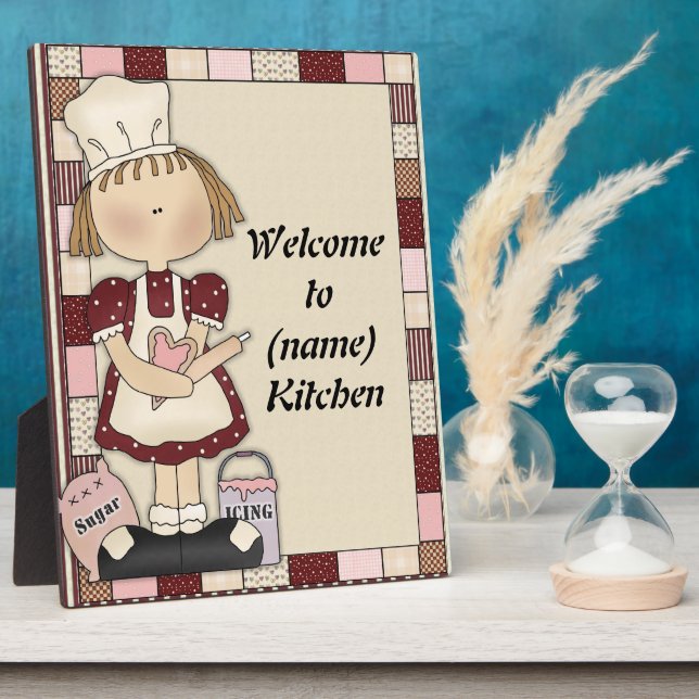 Add Name Kitchen Plaque (Side)