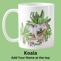 Add Name Koala Australian Animal Marsupial