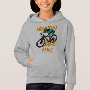 Add Name Mountain Bike Racer Rider 