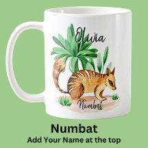 Add Name Numbat Australian Animal 
