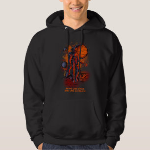 Add Name or Your Text - Lion Astronaut  SK8 Space  Hoodie