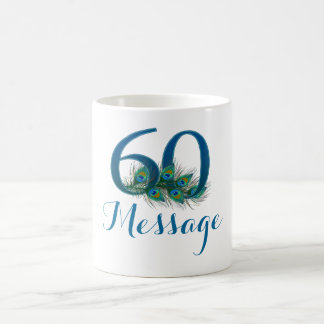 Add name personalised 60th Birthday mug