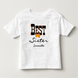 Add Name Personalised Best Sister T-shirt
