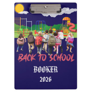 Add Name Photo Back-To-School Customisable Clipboard