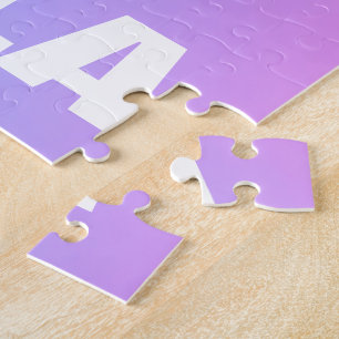 Add Name  Puzzle with Gift Box, 30 Oversized Piece