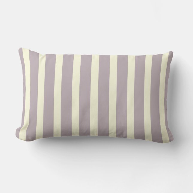 Add name striped cross stitch home sweet home outdoor cushion (Front)