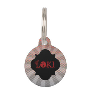 Add Name Superhero Comic Pet ID Tag