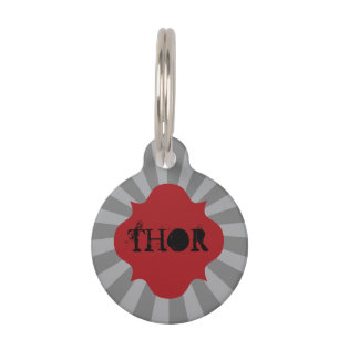 Add Name Superhero Fun Pet ID Tag