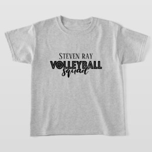 add name volleyball squad sports T-Shirt