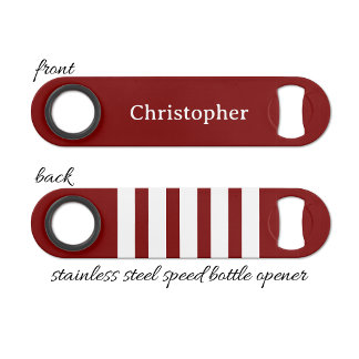 Add name white and burgundy