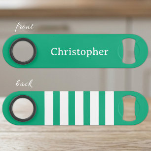 Add name white and green