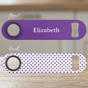 Add name white and purple