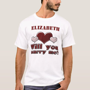 Add Name Will You Marry Me Shirt