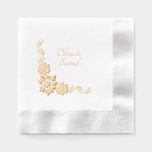 Add Names - Foil Stamped Napkins