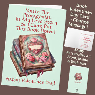Add Names, You're the Protagonist, Valentines Day Card