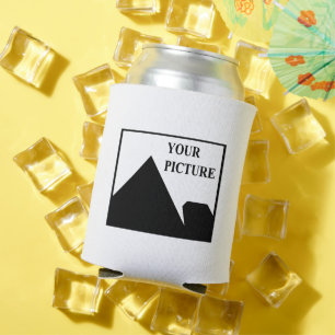 Add Personalised Picture Business Company Name Can Cooler