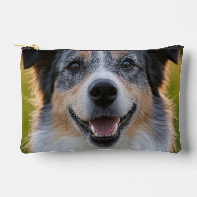 Add Pet Photo Customise Accessory Pouch (Front)