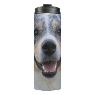 Add Pet Photo Customise Thermal Tumbler