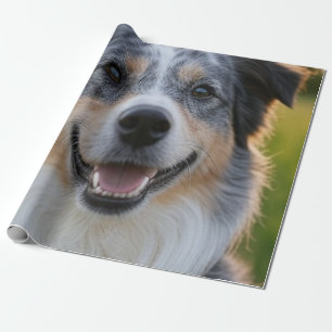 Add Pet Photo Customise Wrapping Paper