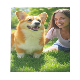 Add Pet Photo Personalise Customise Notepad