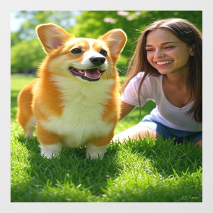 Add Pet Photo Personalise Customise Window Cling