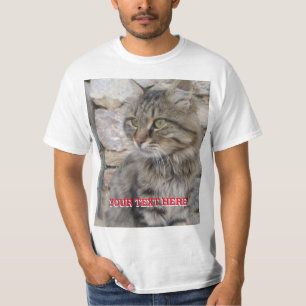 Add Photo and Text Editable T-Shirt