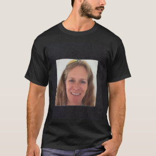 Add Photo Black Square Frame T-Shirt