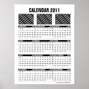 Add Photo Calendar 2011 Poster B