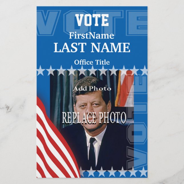 Add Photo | Campaign Template Flyer (Front)