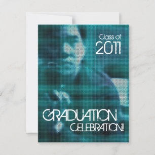 Add Photo Class of 2011 Invitation Sci fi 1