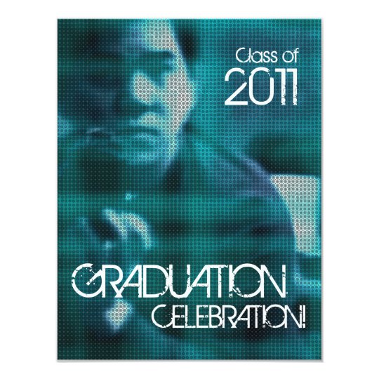Add Photo Class of 2011 Invitation Sci fi 1