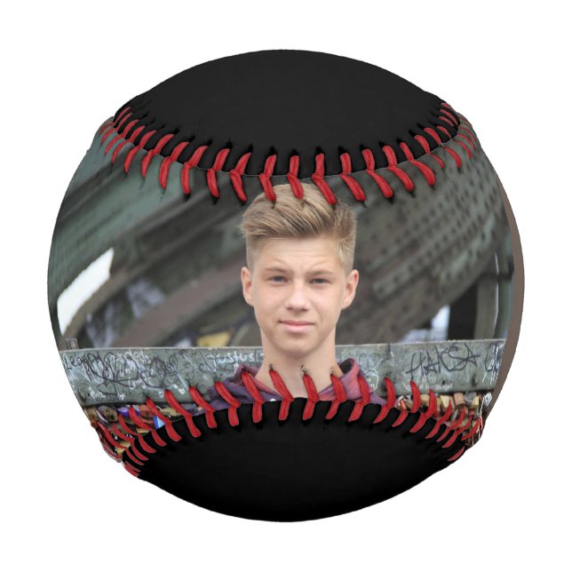 ADD PHOTO CUSTOM BASEBALL GIFT (Front)