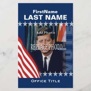 Add Photo   Custom Campaign Template Flyer