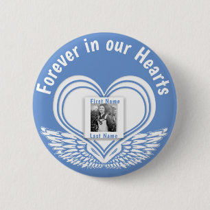 Add Photo Custom Memorial 6 Cm Round Badge
