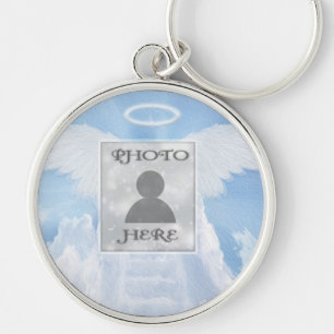 Add Photo Custom Memorial Key Ring