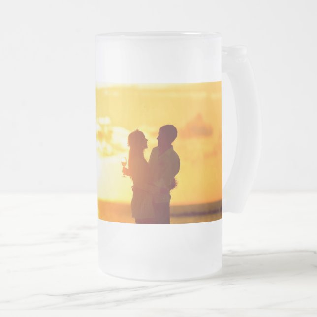 ADD PHOTO | FROSTED GLASS BEER MUG (Front Right)